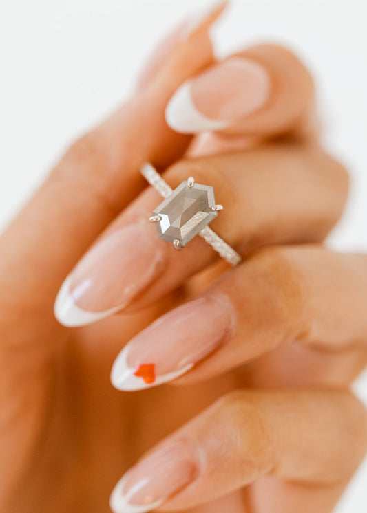 Hexagon Cut Diamonds Make the Perfect Unique Engagement Ring