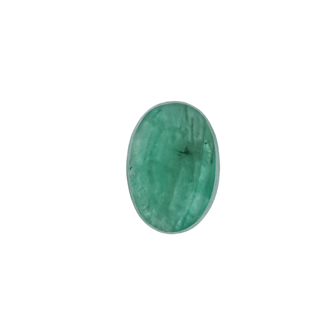 The Leda | 14k | Rose | Size 8 | Stone EM56 | Green Ring Box | Custom Engraving:  +$0