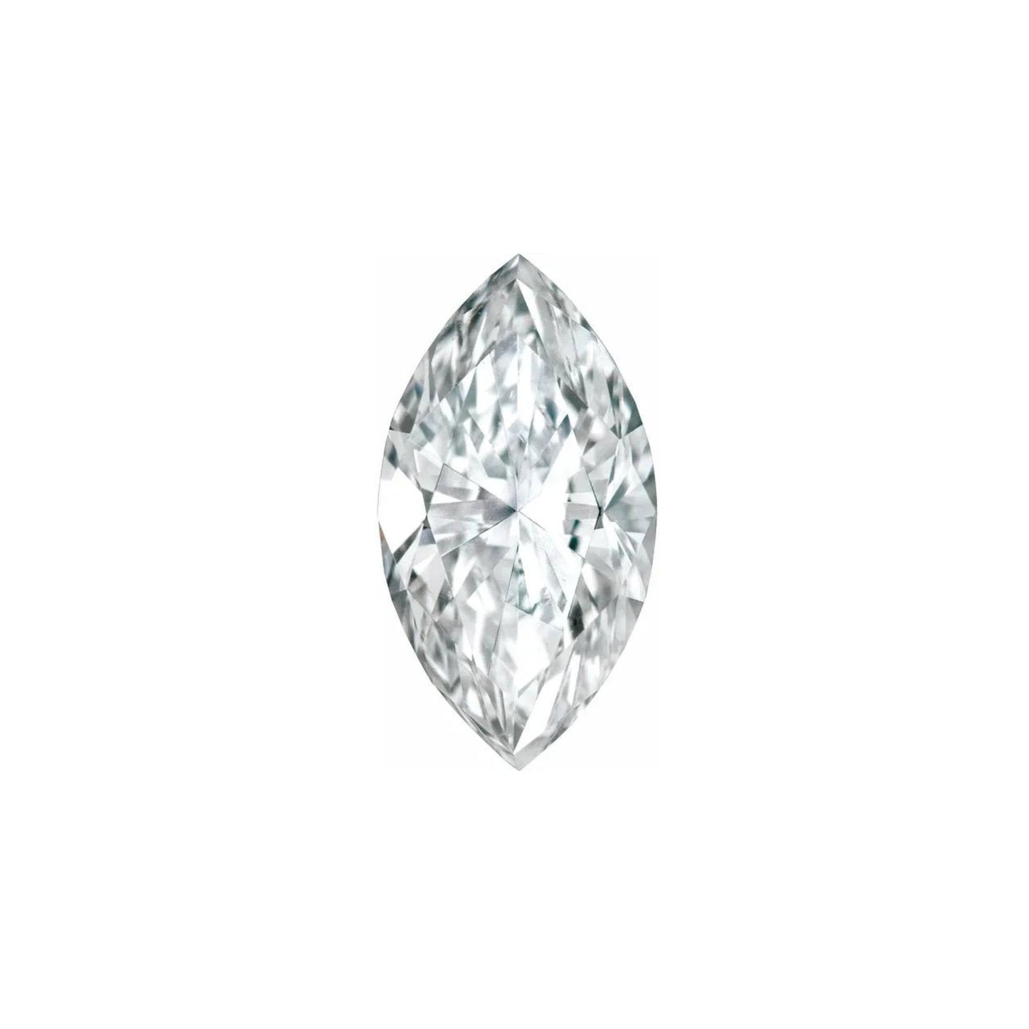 The Mini Luna | 14k | Yellow | Size 6 | Stone Marquise | A Quality | 2.5ct | Green Ring Box | Custom Engraving: My World +$75
