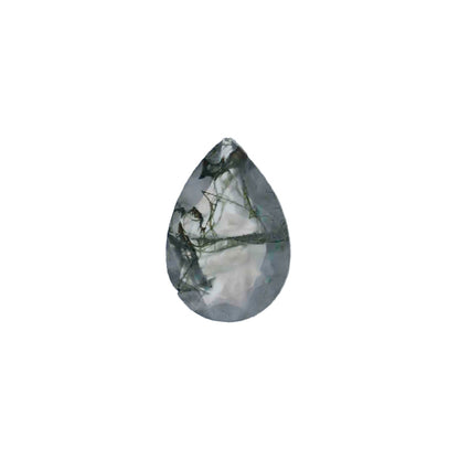 The Sage | 14k | White | Size 9.25 | Stone MOS43 | Moss Ring Box | Custom Engraving:  +$0