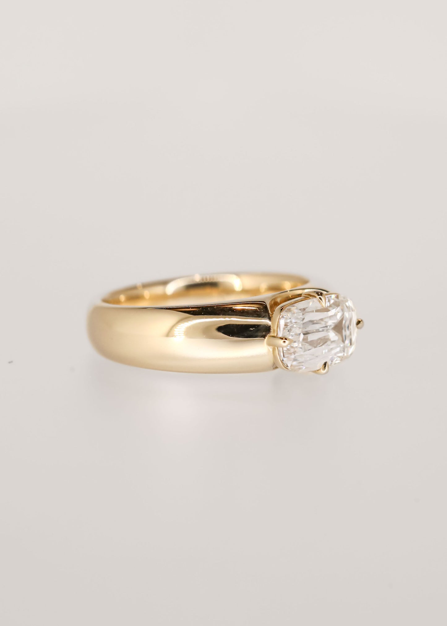Arlo | 2.07ct Ashoka Cut Lab Grown Diamond | Yellow Gold