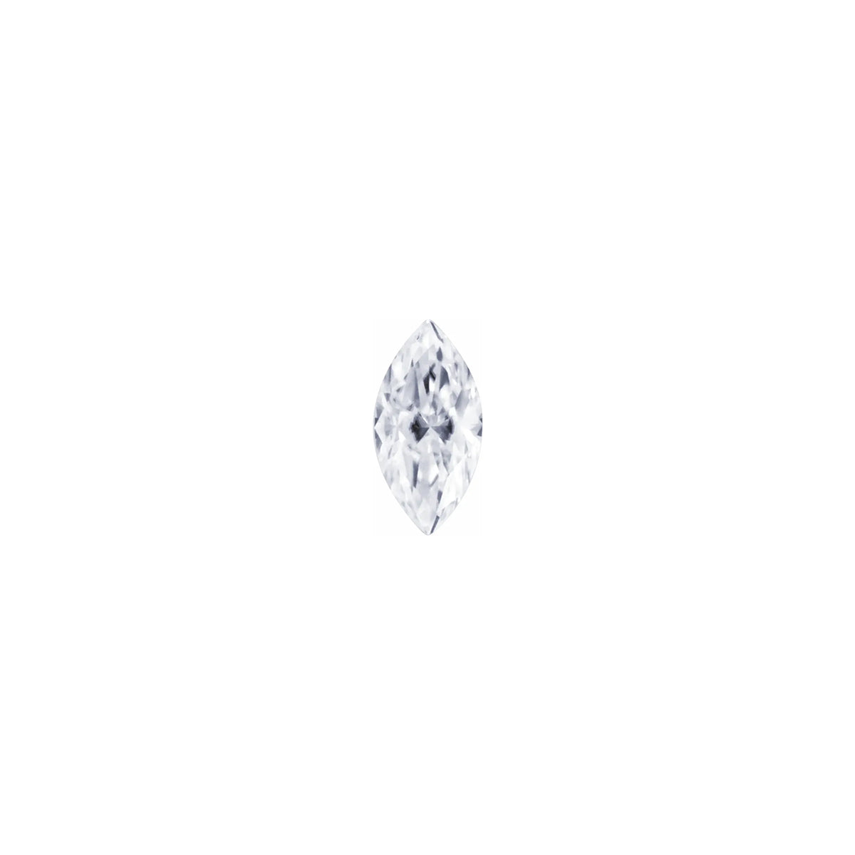 The Leda | 18k | Yellow | Size 4.75 | Stone Moissanite | Marquise | 8x4mm | Moss Ring Box | Custom Engraving:  +$0