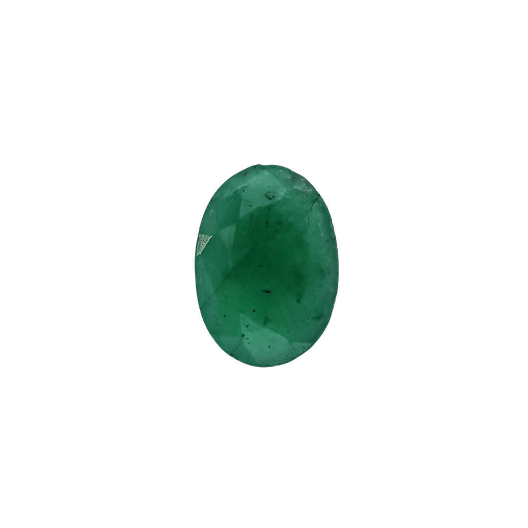The Mini Luna | 14k | Yellow | Size 7 | Stone EM53 | Moss Ring Box | Custom Engraving:  +$0
