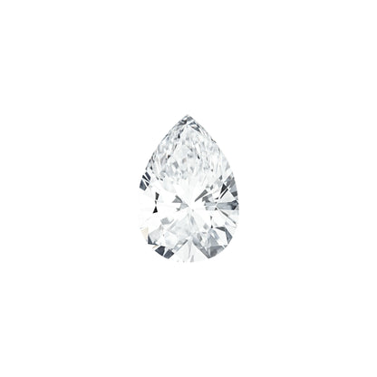 The Apollo | 14k | White | Size 7 | Stone Pear | A Quality | 1.5ct | Moss Ring Box | Custom Engraving: MD 5-11-22 +$75