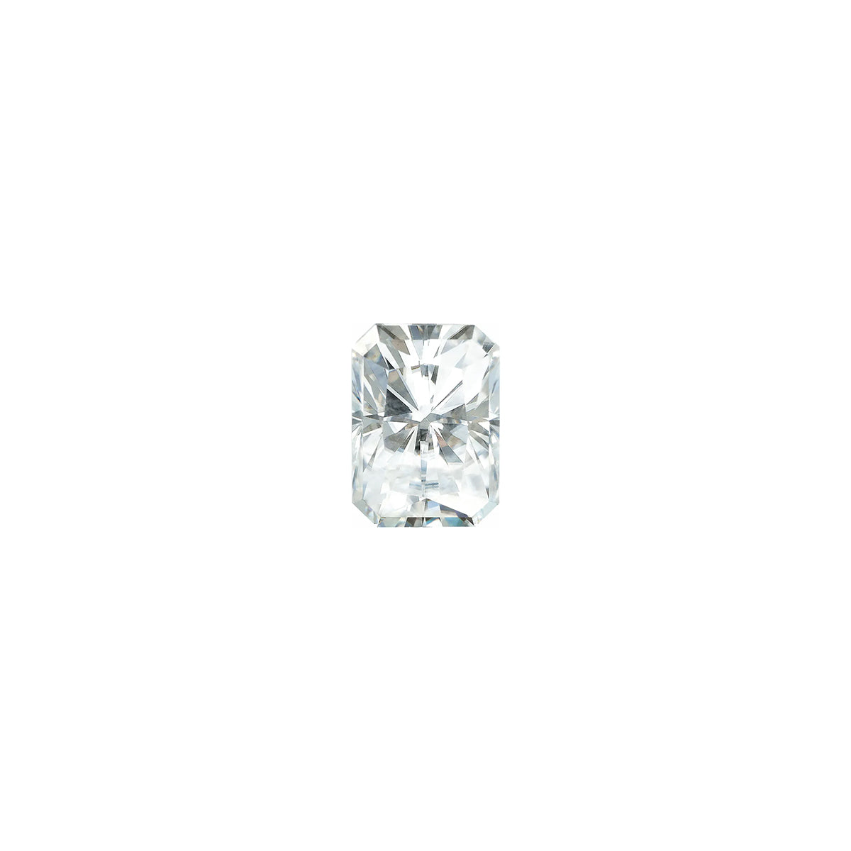 The Sage | 14k | Yellow | Size 7 | Stone Moissanite | Radiant | 6x4mm | Moss Ring Box | Custom Engraving:  +$0
