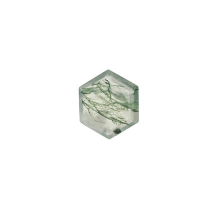The Eclipse | 18k | White | Size 8.75 | Stone MOS136 | Moss Ring Box | Custom Engraving:  +$0