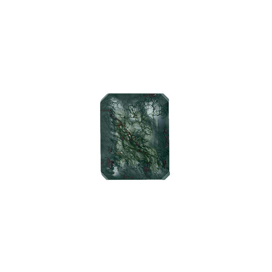 The Sage | 14k | Yellow | Size 6 | Stone MOS92 | Moss Ring Box | Custom Engraving:  +$0