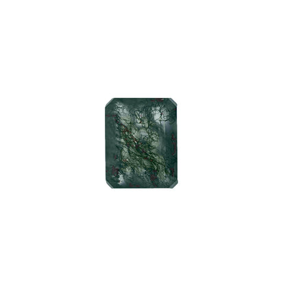 The Sage | 14k | Yellow | Size 9 | Stone MOS92 | Moss Ring Box | Custom Engraving:  +$0