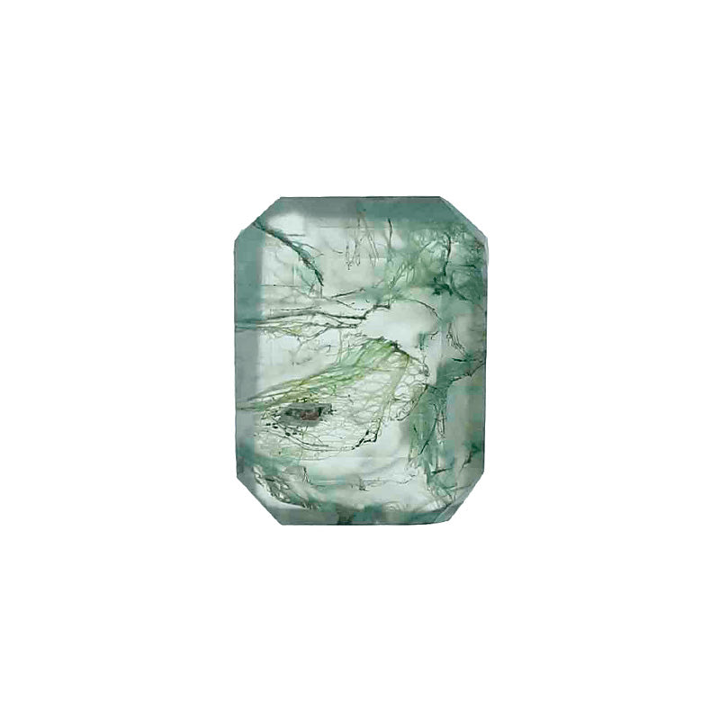 The Wolfe | Platinum | White | Size 9 | Stone MOS111 | Moss Ring Box | Custom Engraving:  +$0