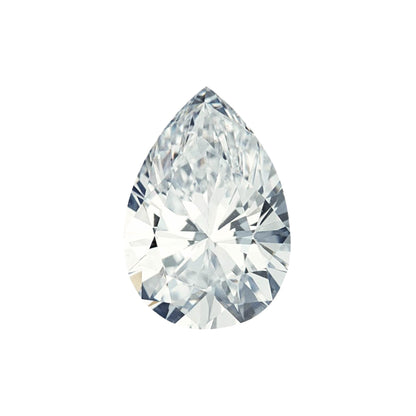 The Eden | Platinum | White | Size 6 | Stone Pear | B Quality | 3ct | Moss Ring Box | Custom Engraving: S♡C 2.2024 +$75