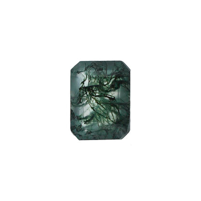 The Sage | 14k | White | Size 6 | Stone MOS112 | Moss Ring Box | Custom Engraving:  +$0