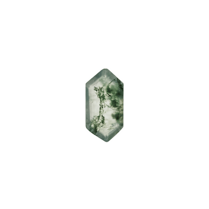 The Sage | 14k | Yellow | Size 5.5 | Stone MOS133 | Dune Ring Box | Custom Engraving: I love you +$75