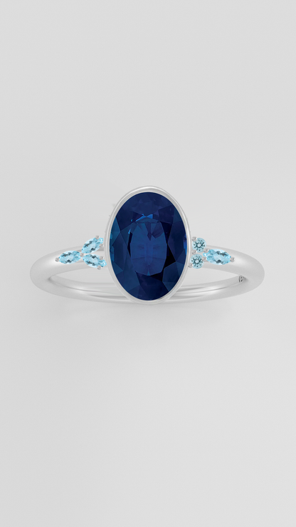 Custom Ring For Sarah (stone deposit)