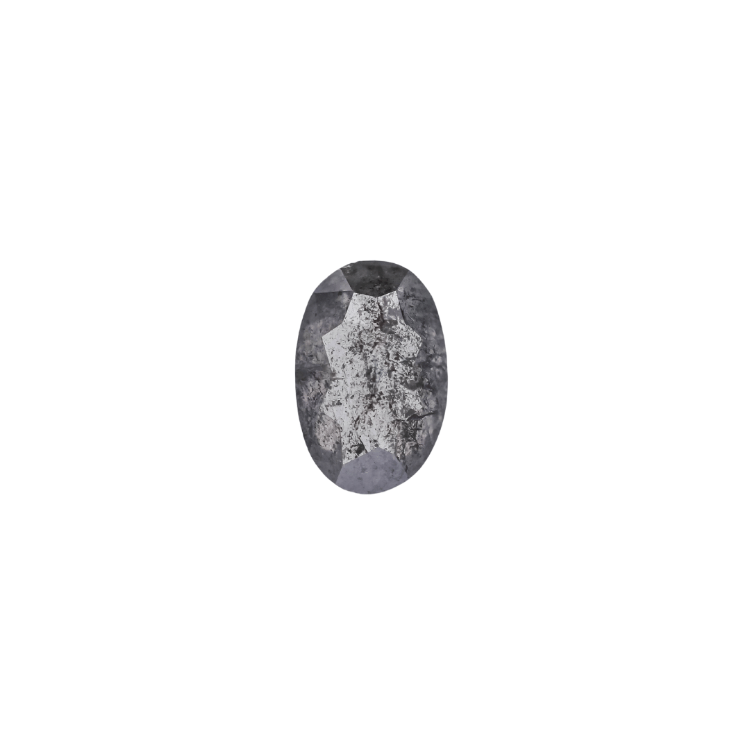 The Calisto | 18k | White | Size 6 | Stone OV26 | Moss Ring Box | Custom Engraving:  +$0