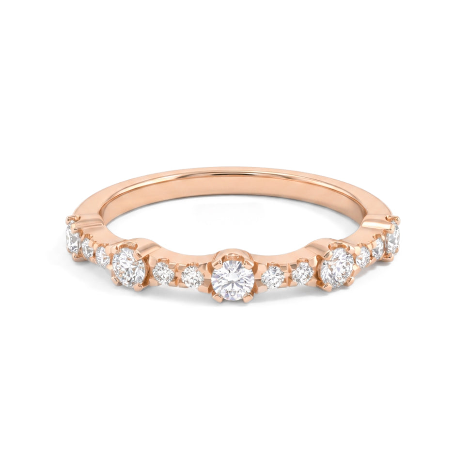 Pave Bubble Band