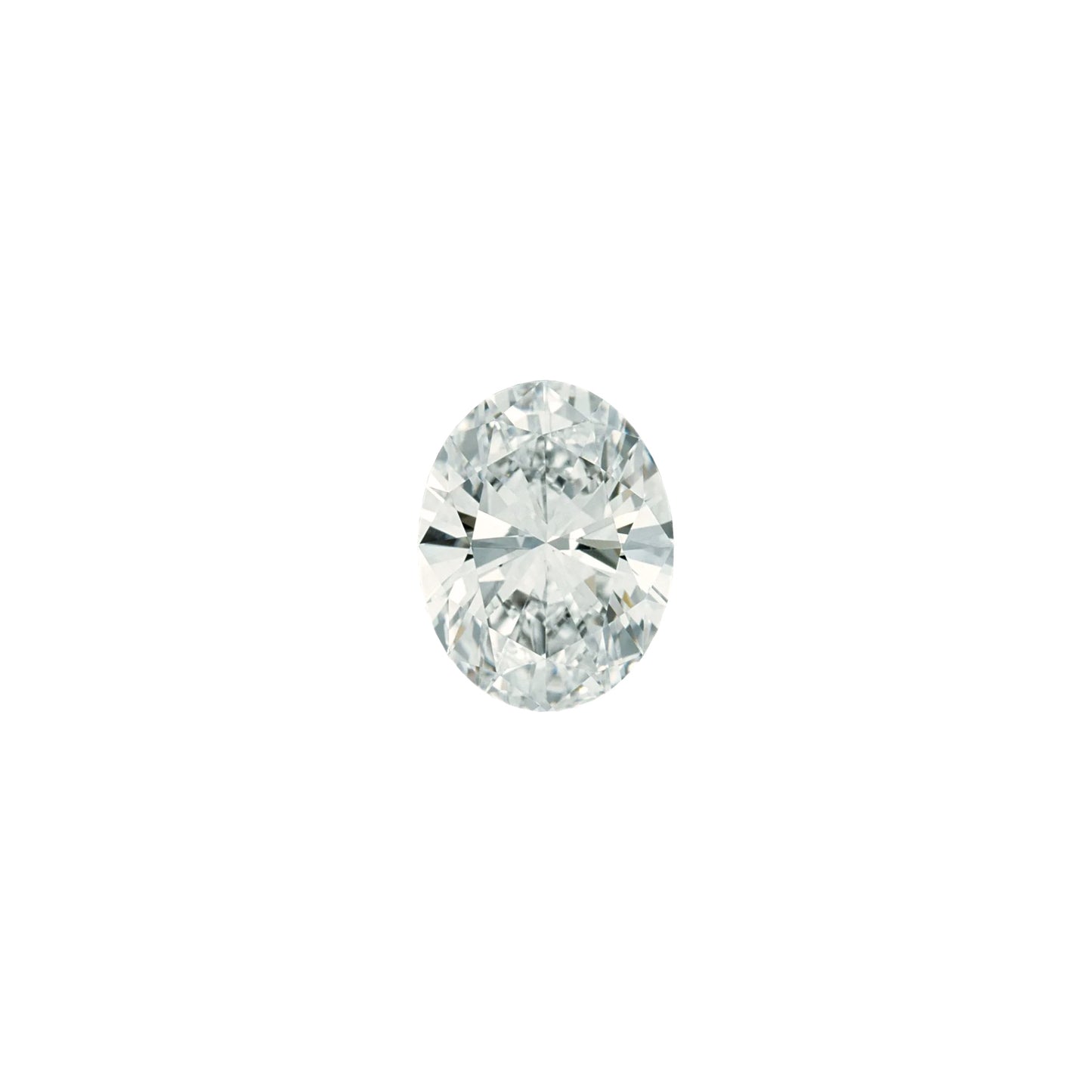 The Lynx | 14k | White | Size 8 | Stone Oval | B Quality | 1ct | Apricot Ring Box | Custom Engraving:  +$0