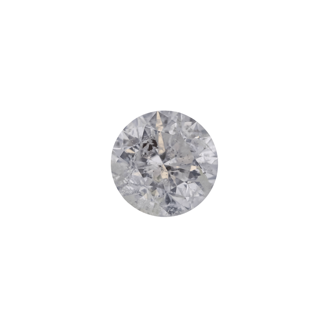 The Mini Luna | 14k | White | Size 8 | Stone RB44 | Purple Ring Box | Custom Engraving:  +$0