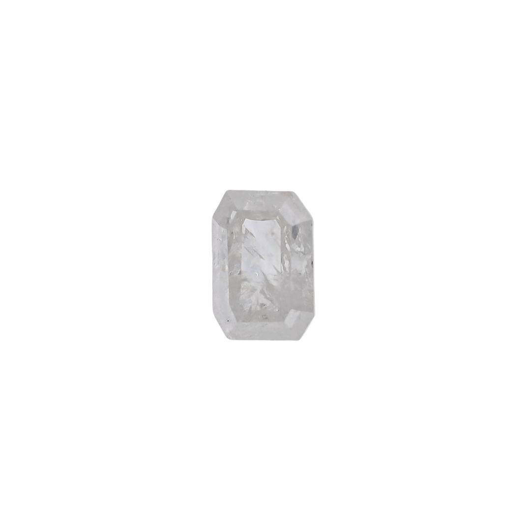 The Lynx | 14k | White | Size 8.75 | Stone EMC15 | Green Ring Box | Custom Engraving:  +$0