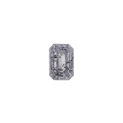 The Lynx | Platinum | White | Size 6.5 | Stone EMC28 | Gray Ring Box | Custom Engraving:  +$0