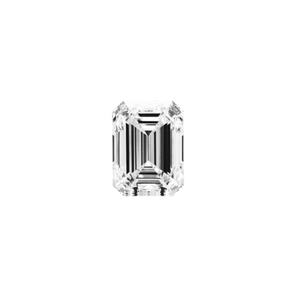The Phoenix | 14k | White | Size 6 | Stone Emerald | A Quality | 1.5ct | Apricot Ring Box | Custom Engraving: AllMyHeart +$75
