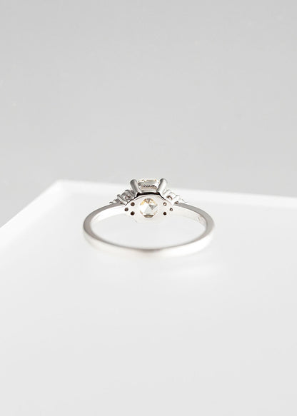 The Calisto | 1.19ct Octagon Cut Natural Diamond | White Gold
