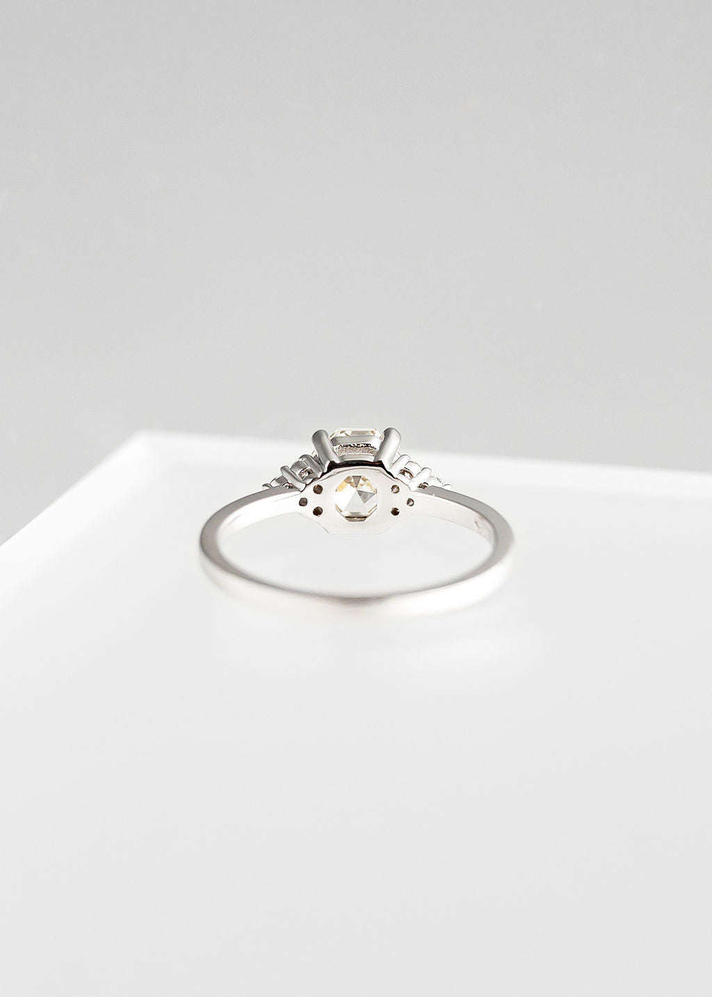 The Calisto | 1.19ct Octagon Cut Natural Diamond | White Gold