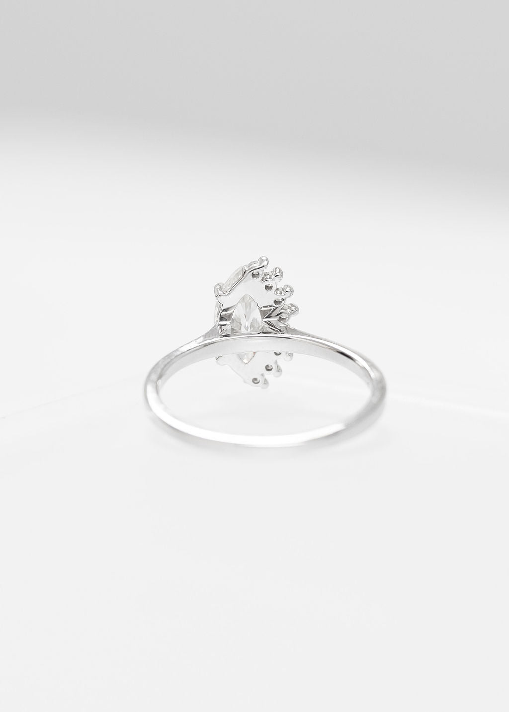 The Juliet | 1.03ct Marquise Moissanite | White Gold