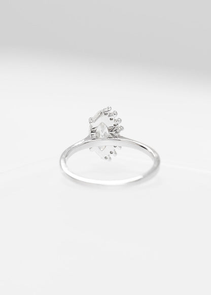 The Juliet | 1.03ct Marquise Moissanite | White Gold