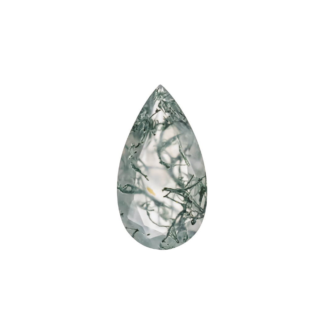 The Celeste | 14k | Yellow | Size 5.25 | Stone MOS48 | Green Ring Box | Custom Engraving: Cumslut +$75