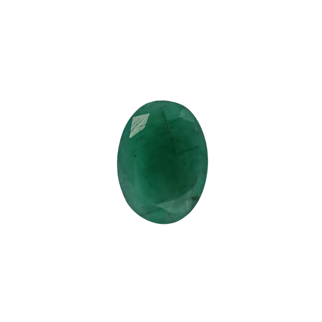 The Orion | 14k | White | Size 7 | Stone EM55 | Green Ring Box | Custom Engraving:  +$0