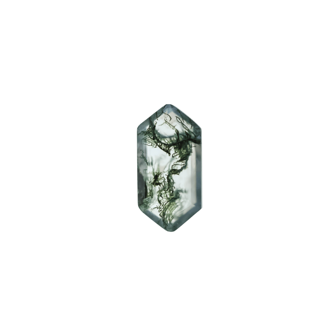 The Mira | 18k | Yellow | Size 7 | Stone MOS184 | Dune Ring Box | Custom Engraving:  +$0