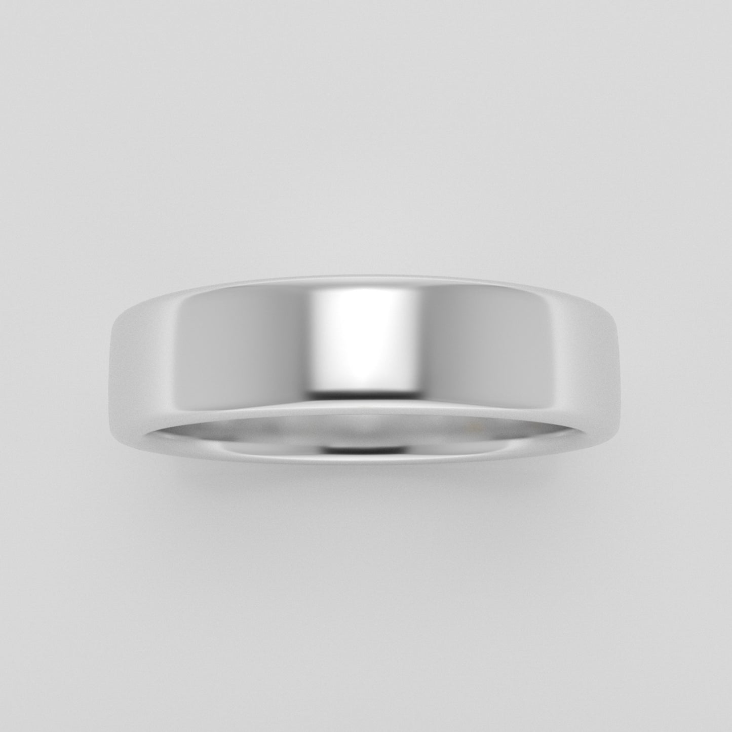 The Atlas | Platinum | White | Size 8.25 | Stone MTOU1 | Moss Ring Box | Custom Engraving: Mí Amor +$75