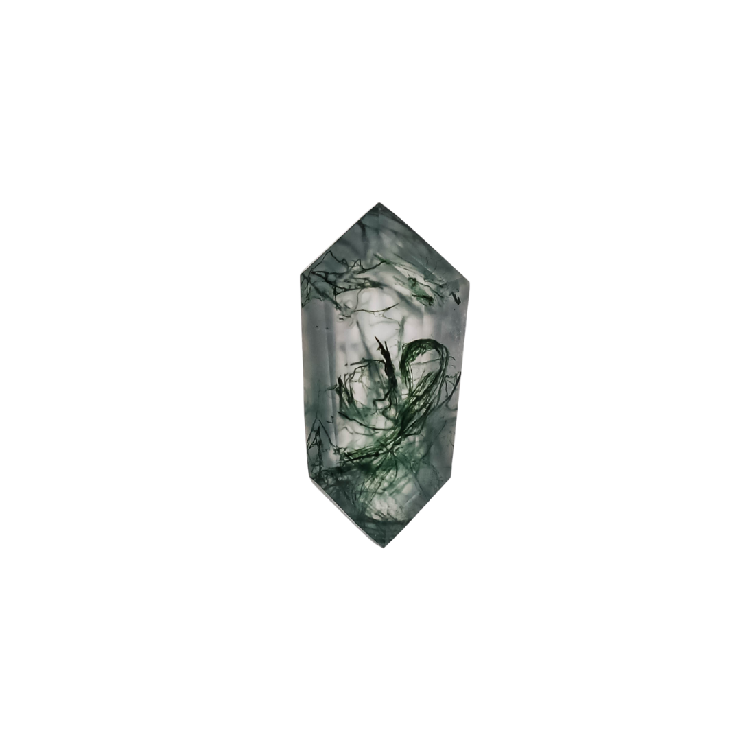The Aurora | Platinum | White | Size 7 | Stone MOS240 | Moss Ring Box | Custom Engraving: Diana +$75