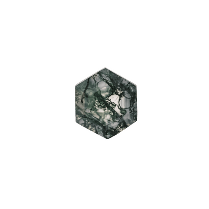 The Mira | 18k | White | Size 8 | Stone MOS5 | Moss Ring Box | Custom Engraving:  +$0