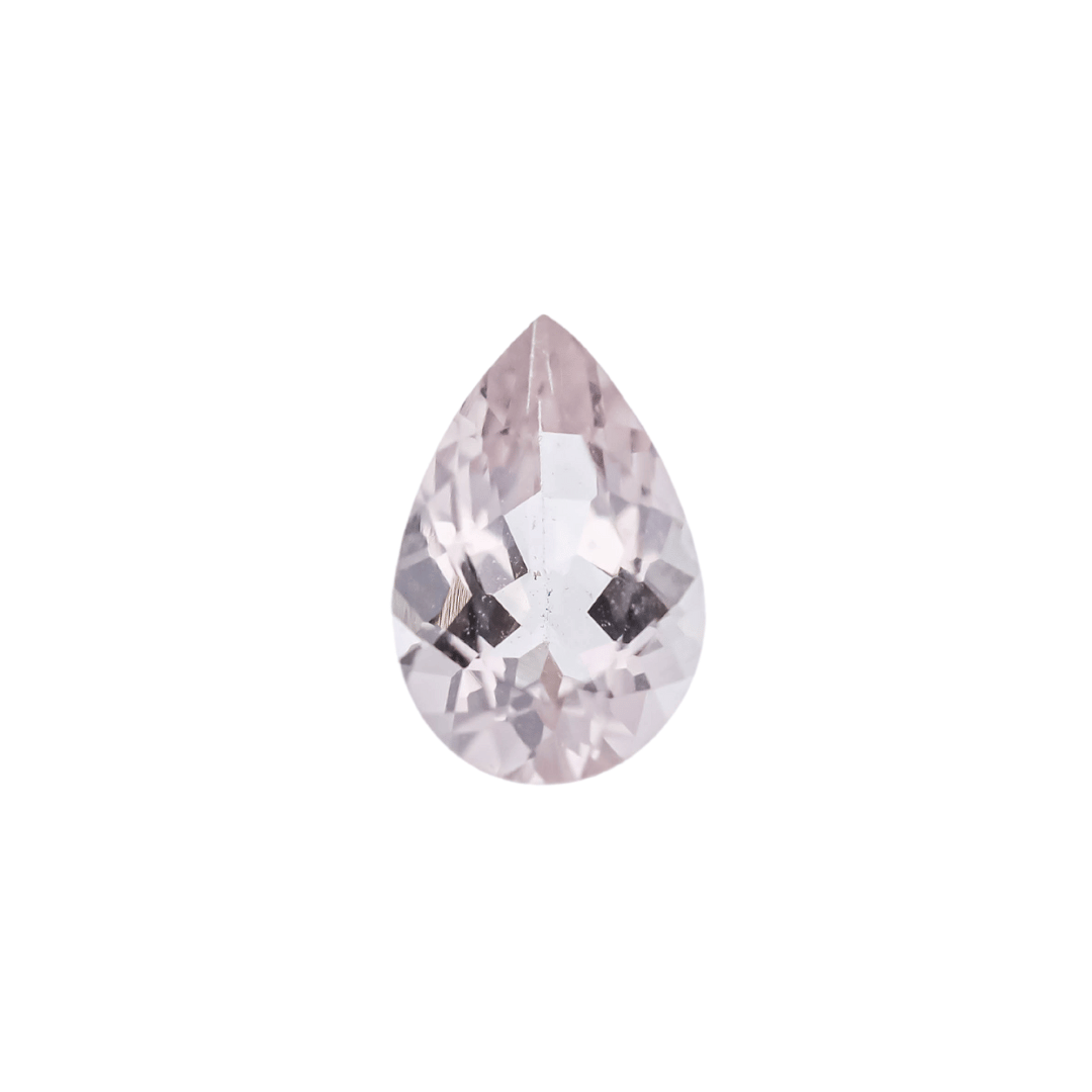 The Celeste | Platinum | White | Size 8.5 | Stone MG4 | Pink Ring Box | Custom Engraving:  +$0