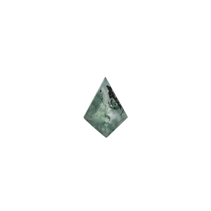 The Mira | 14k | White | Size 8 | Stone MOS154 | Moss Ring Box | Custom Engraving:  +$0