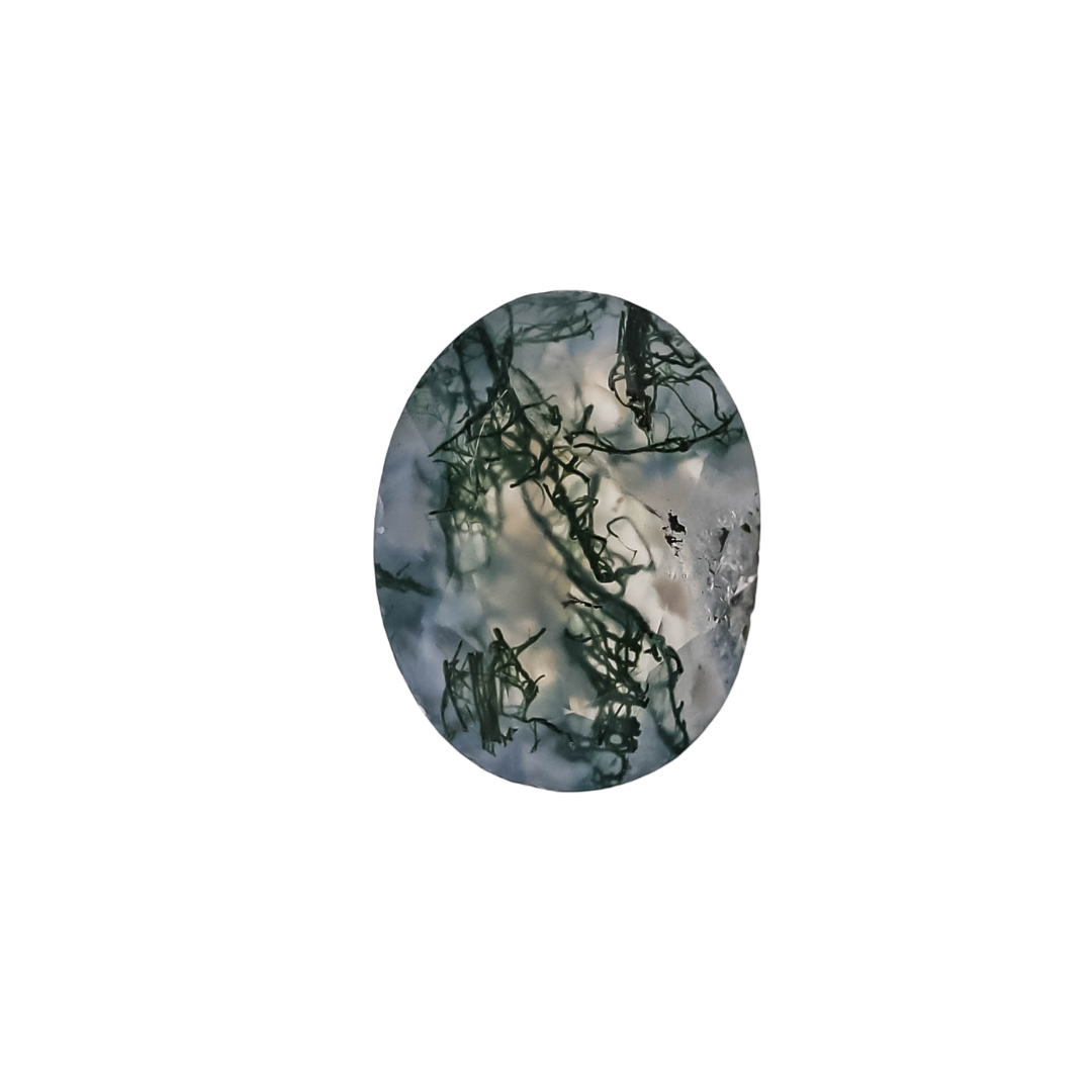 The Sienna | 18k | Yellow | Size 4 | Stone MOS295 | Green Ring Box | Custom Engraving:  +$0