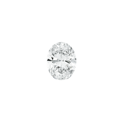 The Saturn | 14k | White | Size 6.5 | Stone Oval | A Quality | 1ct | Dune Ring Box | Custom Engraving:  +$0