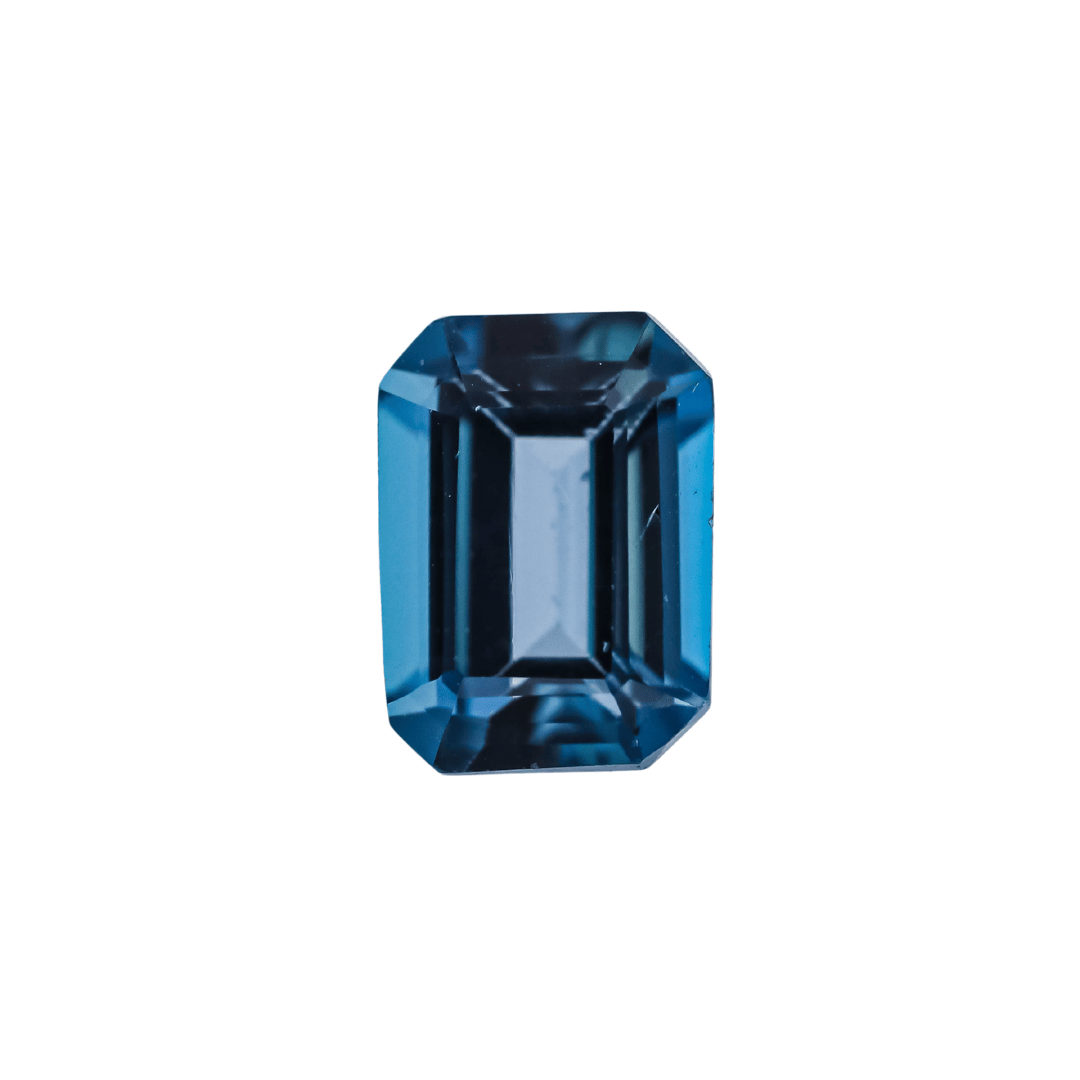 The Vega | 14k | White | Size 4.5 | Stone BT5 | Blue Ring Box | Custom Engraving:  +$0