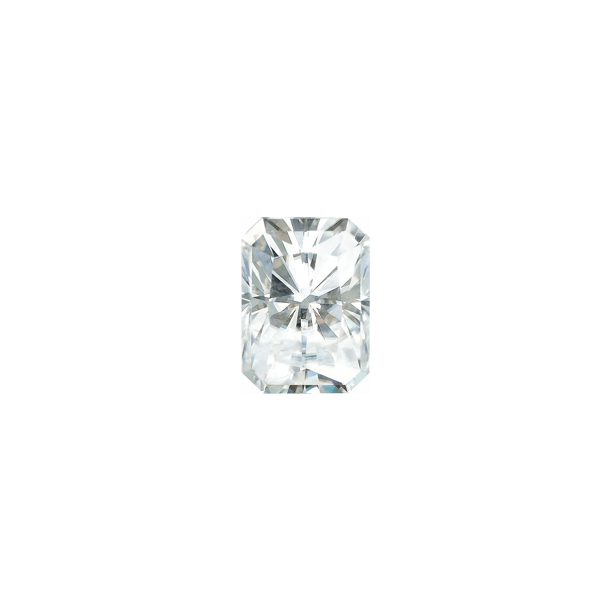 The Sage | 14k | Yellow | Size 6 | Stone Moissanite | Radiant | 7x5mm | Apricot Ring Box | Custom Engraving:  +$0