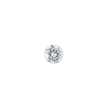 The Jett | 14k | White | Size 5 | Stone Moissanite | Round | 5.5mm | Gray Ring Box | Custom Engraving:  +$0