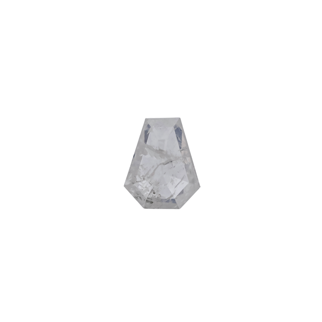The Skye | 14k | White | Size 8 | Stone KT51 | Green Ring Box | Custom Engraving:  +$0