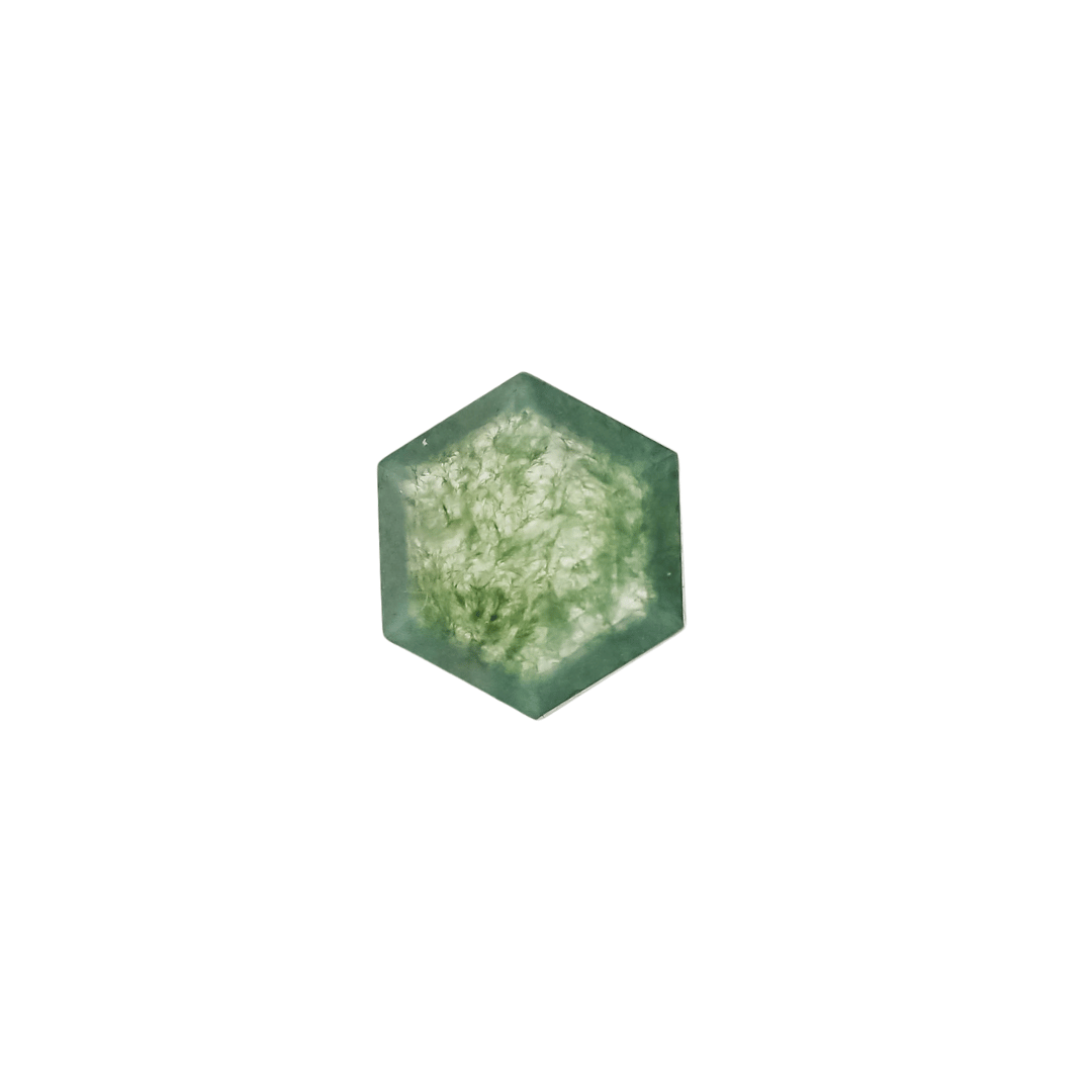 The Sage | 14k | Yellow | Size 6.5 | Stone MOS143 | Moss Ring Box | Custom Engraving: JAIL +$75