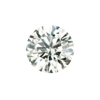The Aurora | 14k | White | Size 6.5 | Stone Round | B Quality | 2.5ct | Apricot Ring Box | Custom Engraving:  +$0