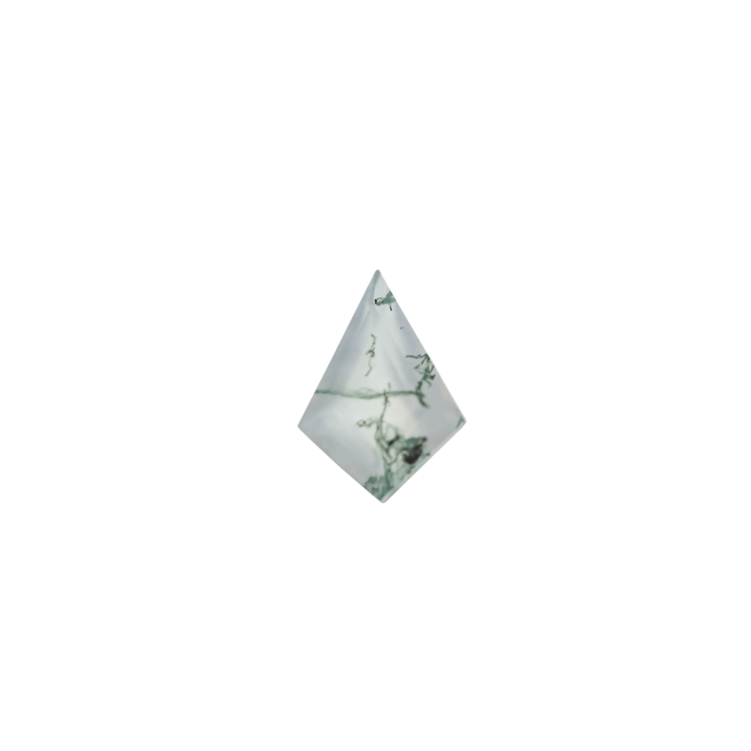 The Estelle | 14k | Rose | Size 6.25 | Stone MOS155 | Blue Ring Box | Custom Engraving:  +$0