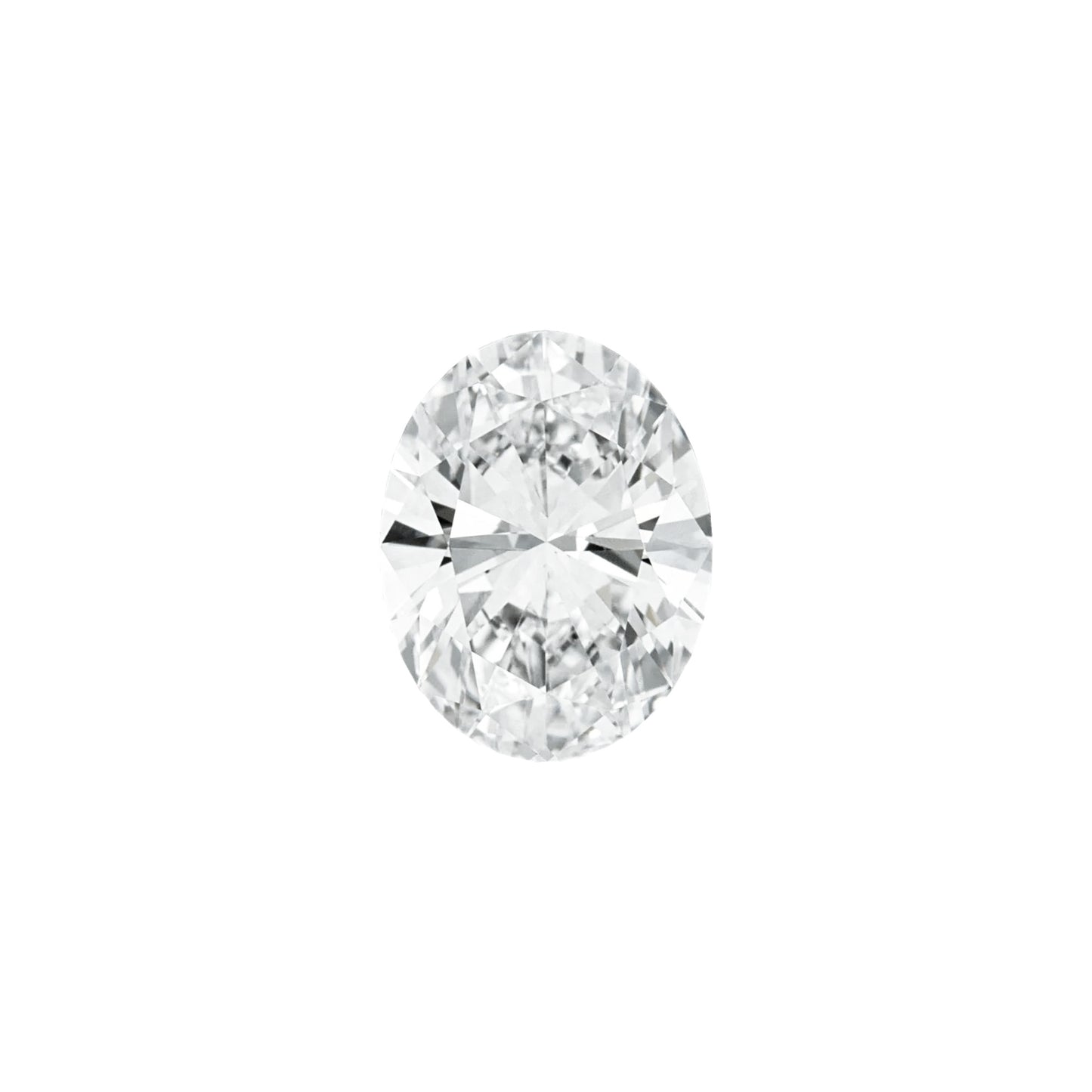 The Sienna | 14k | White | Size 6 | Stone Oval | A Quality | 1.5ct | Yellow Ring Box | Custom Engraving:  +$0