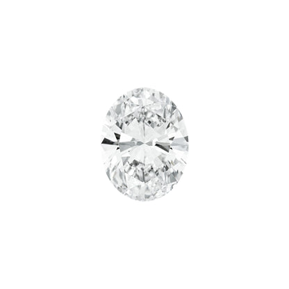 The Sienna | 14k | White | Size 6 | Stone Oval | A Quality | 1.5ct | Yellow Ring Box | Custom Engraving:  +$0