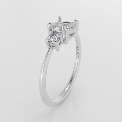 The Orion | 18k | Yellow | Size 7.75 | Stone SA41 | Cinque Ring Box | Custom Engraving:  +$0