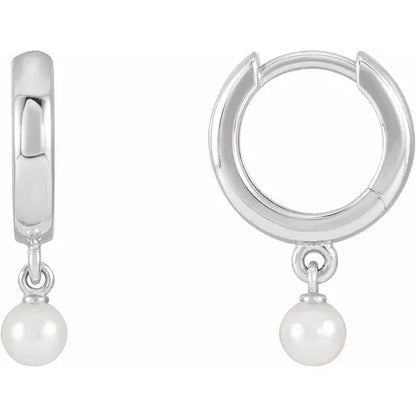 Pearl Mini Hoops