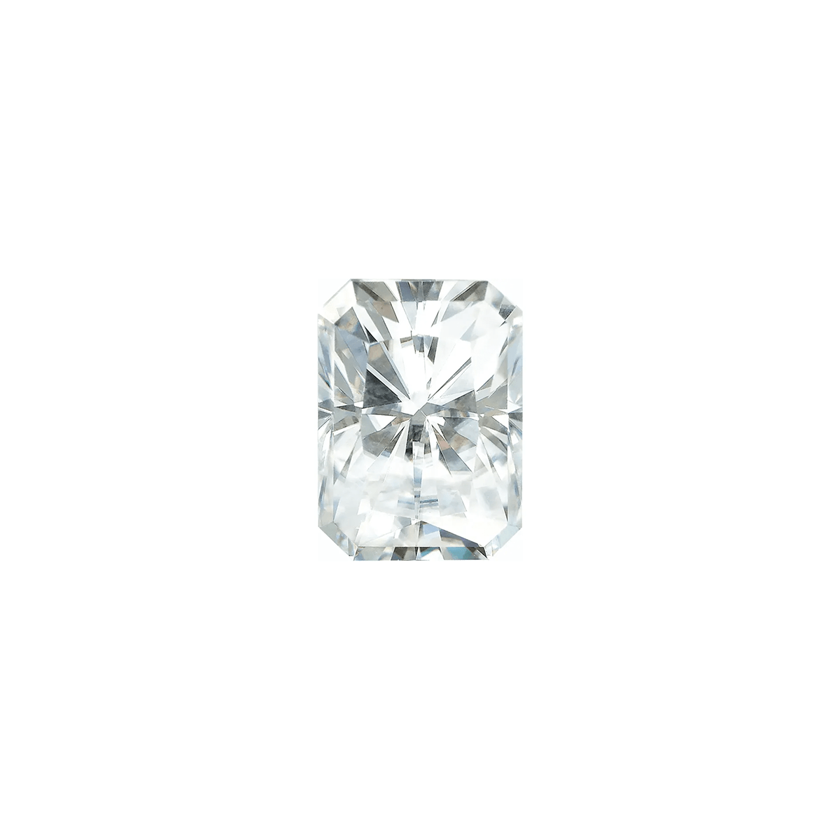The Jett | 14k | Yellow | Size 6 | Stone Moissanite | Radiant | 8x6mm | Rainforest Ring Box | Custom Engraving:  +$0